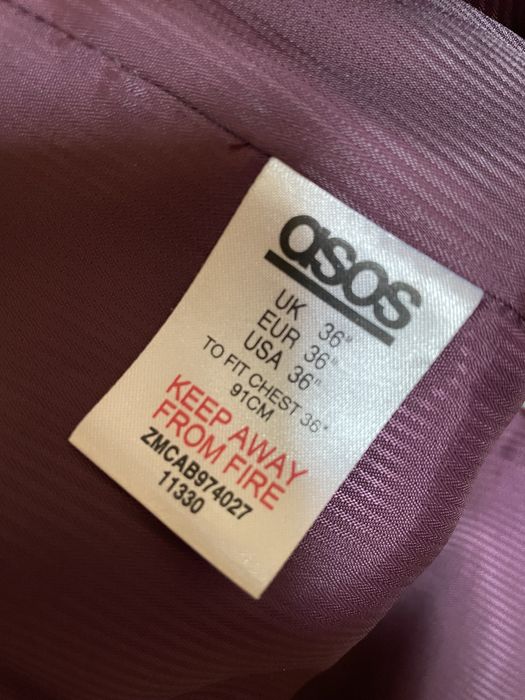Costum Nou - Asos - Stofa veritabila - India