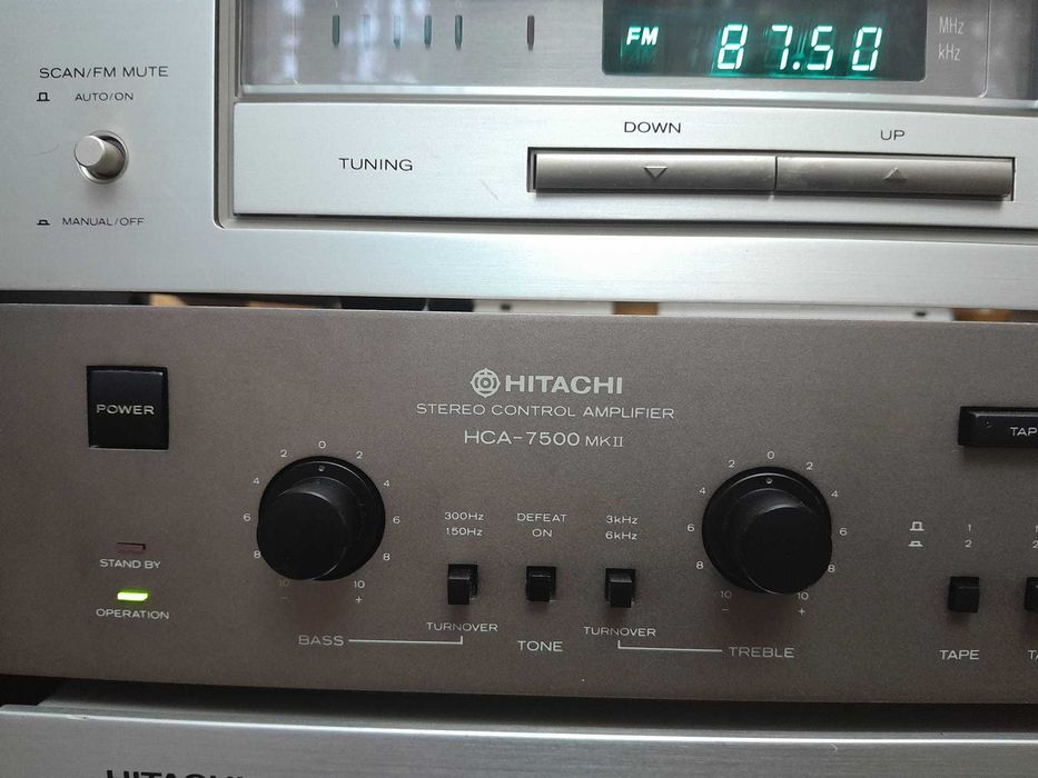 Amplificator Hitachi putere HMA 6500 Mos-Fet Preu HCA 7500-MKII