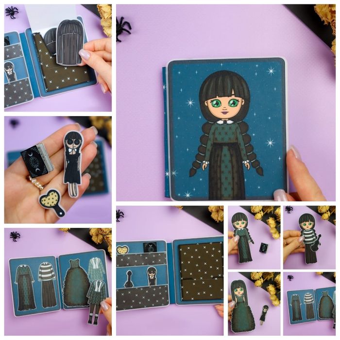 Игровые книги куклы подарок для девочки игрушки пакет игрушек