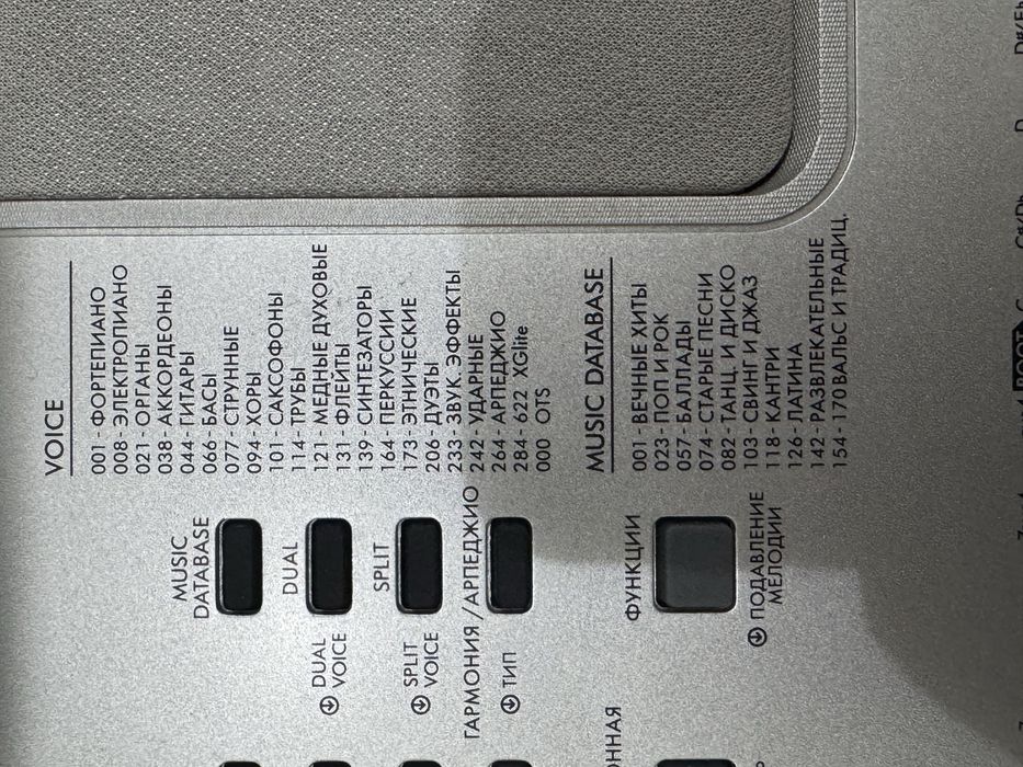 Синтезатор Yamaha