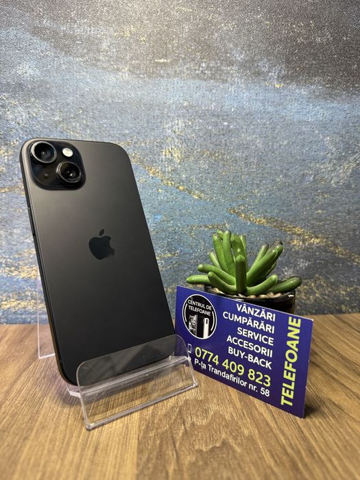 Iphone 15 /128 GB/Garantie 2Ani Centrul de Telefoane