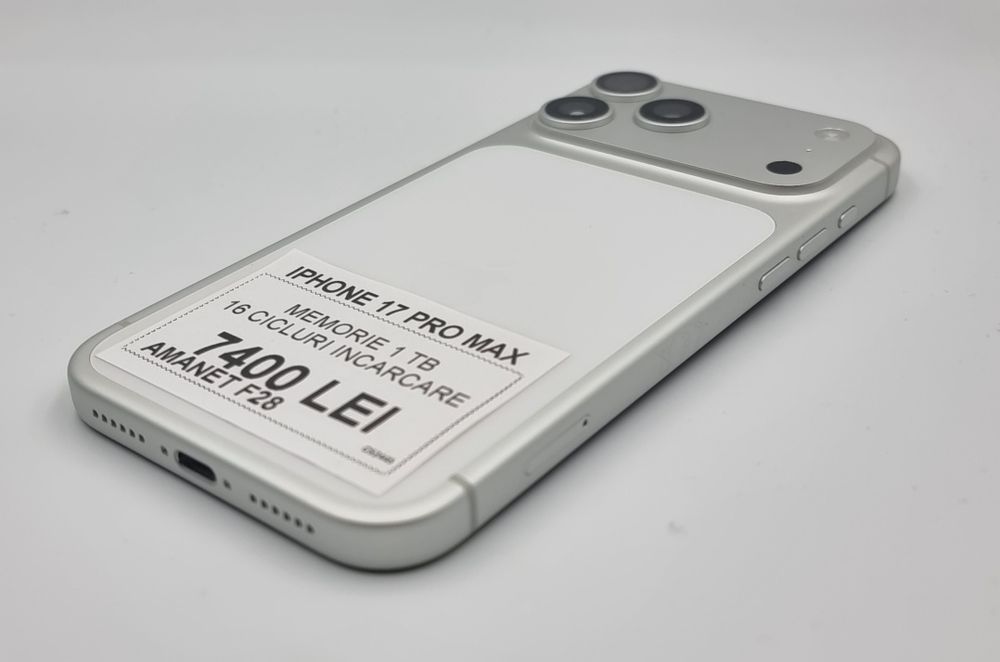 Amanet F28: Iphone 17 Pro Max 1 TB