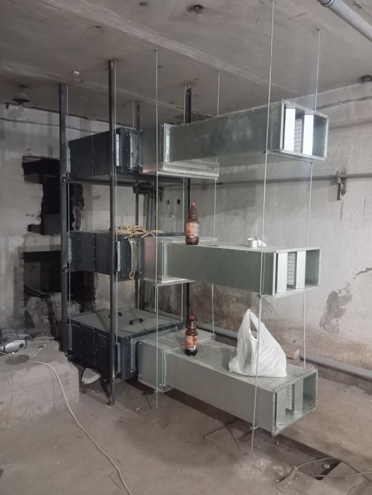 Вытяжка и приточка