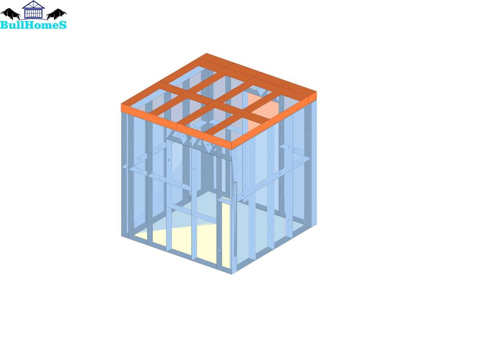 Конструкция за Kонтейнер,Склад - 4.84м²