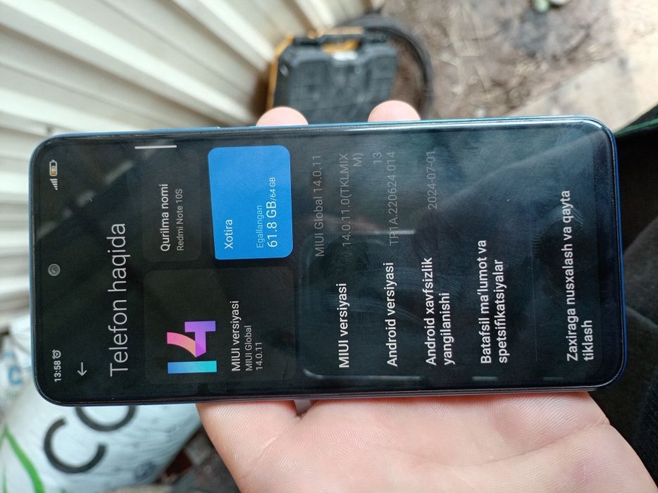 Redmi Not 10C telefoni