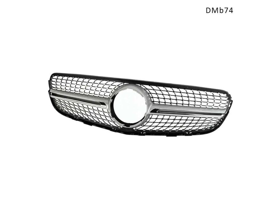 Grila fata diamant pentru Mercedes Benz X253 2015-2019 GLC fara camera