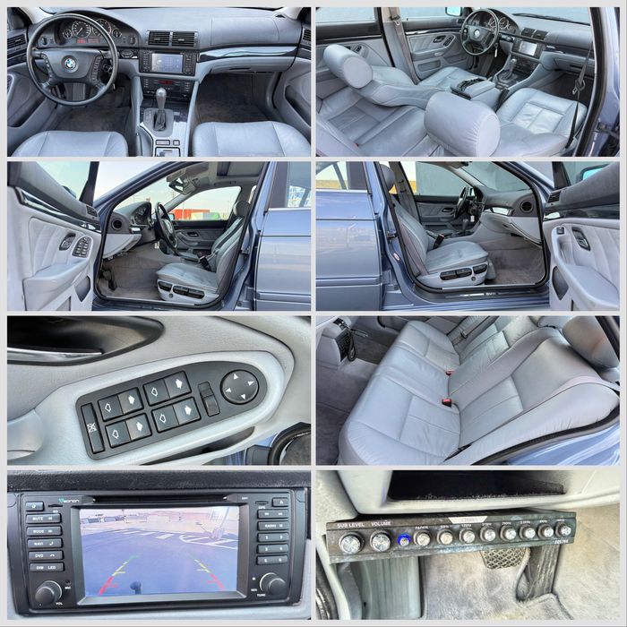 BMW Seria 5 E39 525 d 163 CP Automat Exclusiv Xenon Piele Trapa Jante