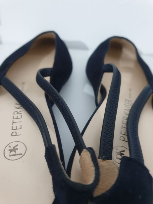 Saboti balerini bleumarini noi peter kaiser 37.5 impecabili piele