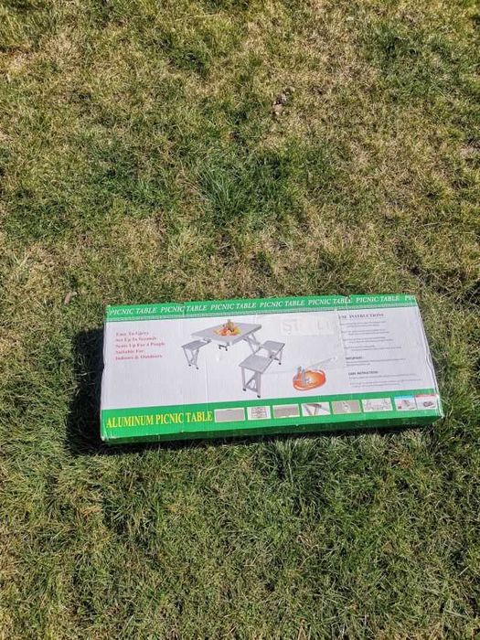 Masa pliabila camping aluminiu