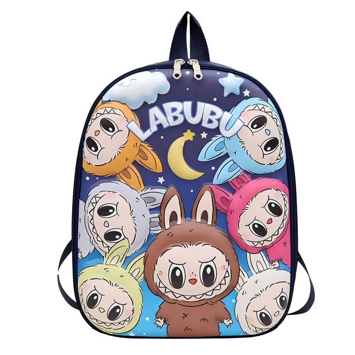 3D Раница за училище Детска чанта Лабубу LaBuBu