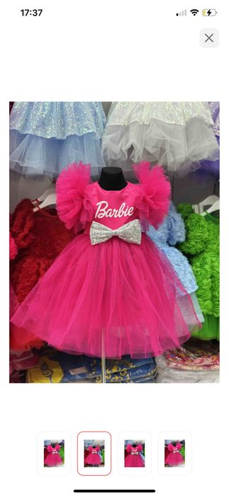 Платье барби для 4-5-6 лет
