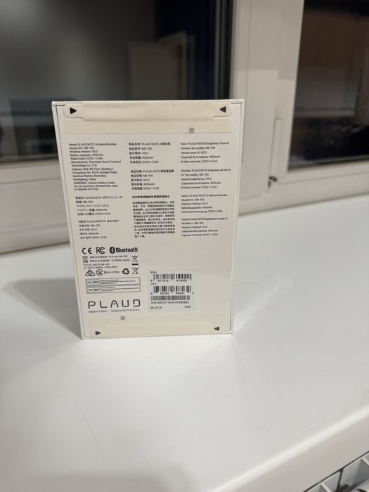 PLAUD Note Black Chat GPT AI