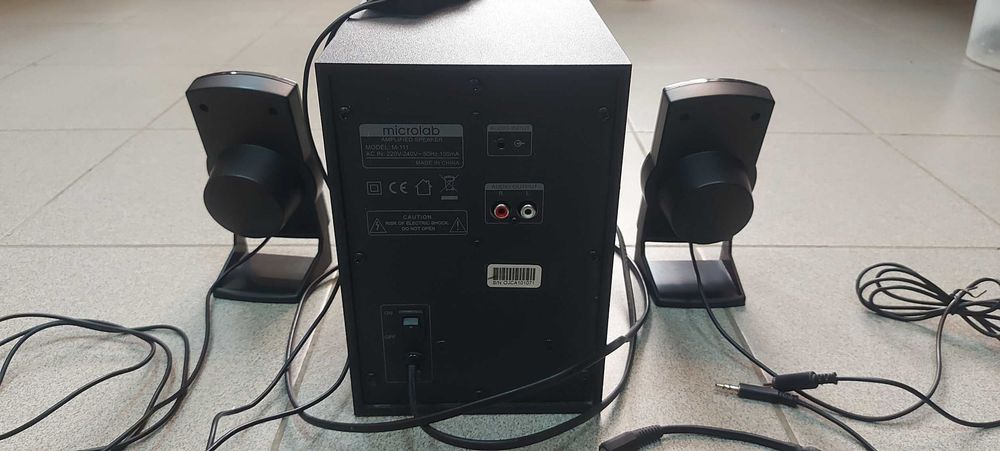 Колонки Microlab M-111 (2.1), Black