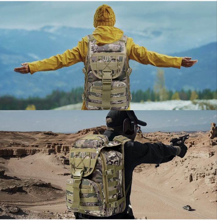 Тактическа раница водоустойчива Tactical Military военна туристическа