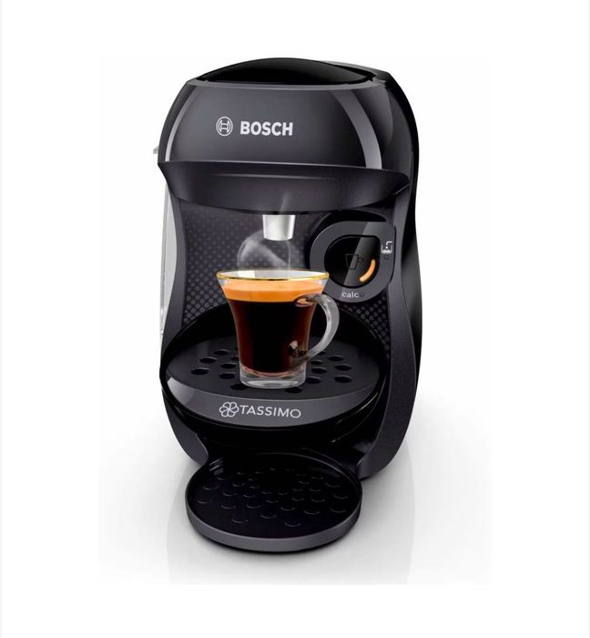 Еспресо машина, BOSCH Tassimo Happy TAS1002, 0.7л, 1400W, черна