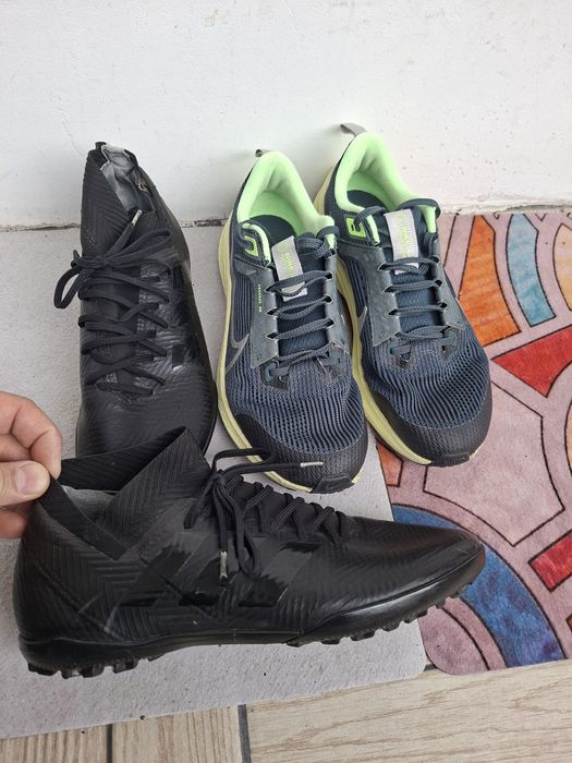 Бутонки Adidas Nemezis и маратонки Nike