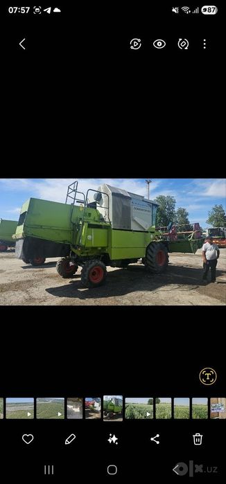 Claas kombayn sotiladi