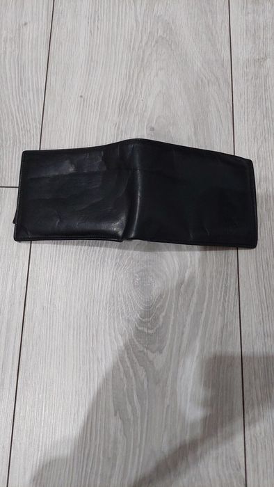 Portofel barbati din piele naturala negru