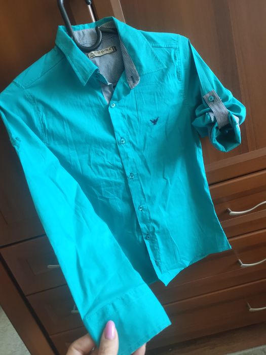 Рубашка детская стильная для мальчиков