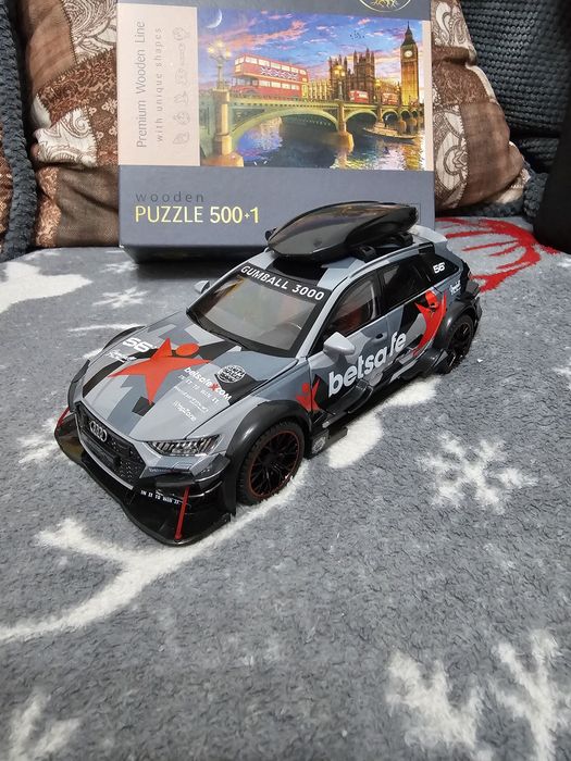 Macheta metalica Audi rs6 scara 1:24 noua