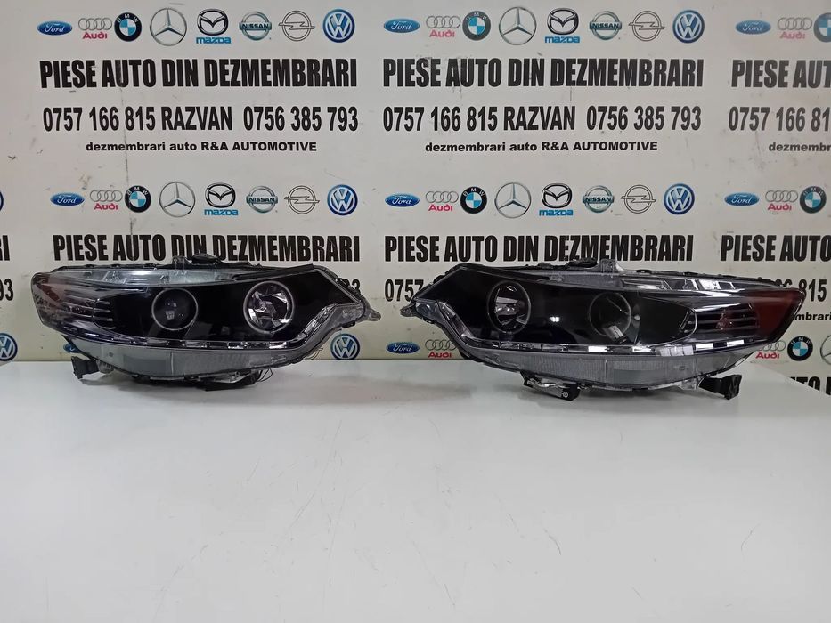 Set Faruri Far Stanga Dreapta Full LED Honda Accord 2008-2013 Volan Stanga