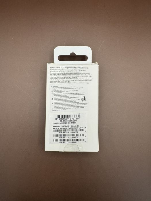 Зарядное устройство Samsung 25 ватт