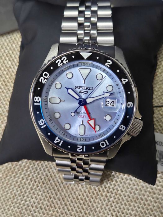 Ceas de barbati - Seiko 5 Sports GMT Automatic - SSK029K1
