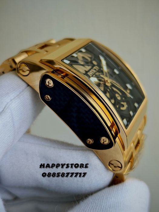 INVICTA Powertrain Gold 47 mm, Инвикта нов мъжки часовник