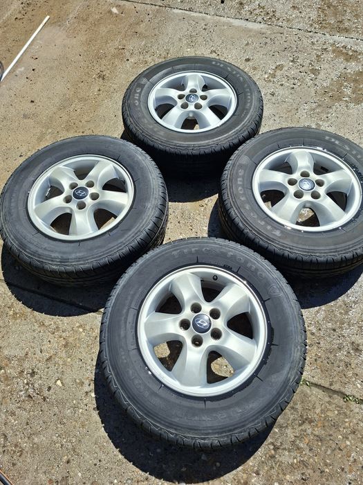 225 70 16 .Roti cu jante aluminiu si cauciucuri vara Firestone Destination HP