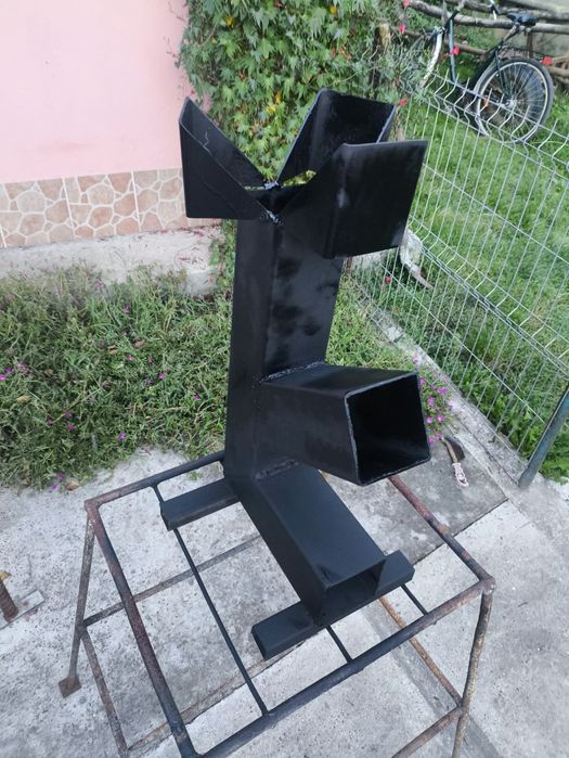 Sobă rachetă cu tiraj mare