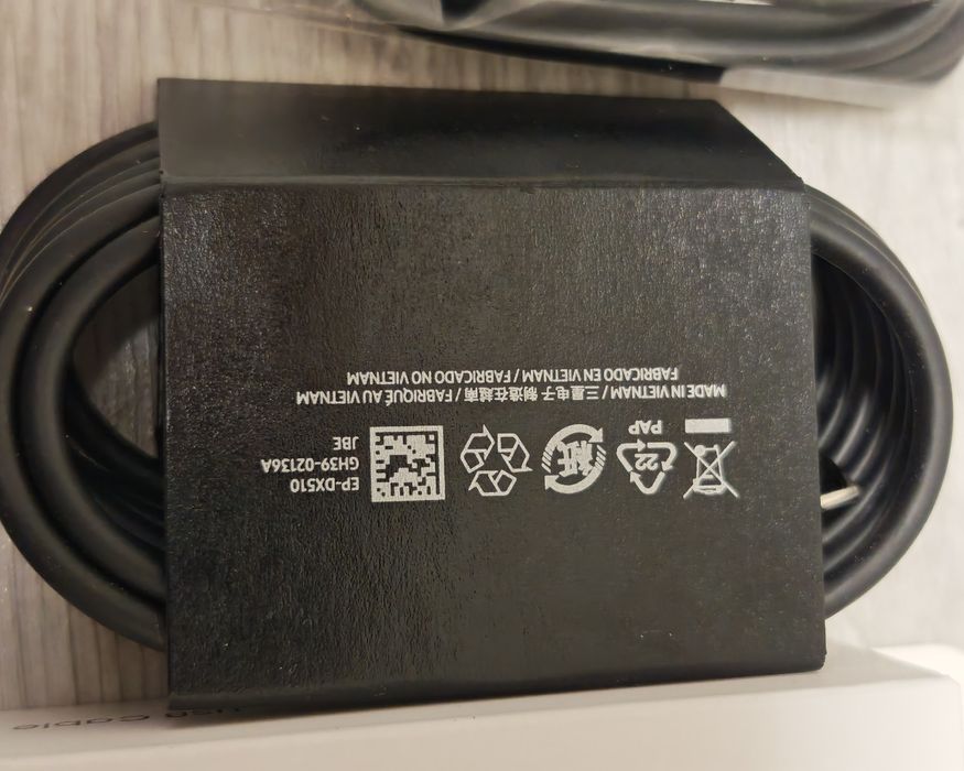 Cablu usb c to c Samsung de 1m 3A / 1m 5A, lung de 1.8m 5A bulk/Retail