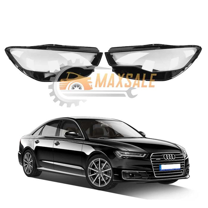 Капаци фарове Audi A6 C7 Facelift (15-17) фар ауди а6 ц7 фейс комплект