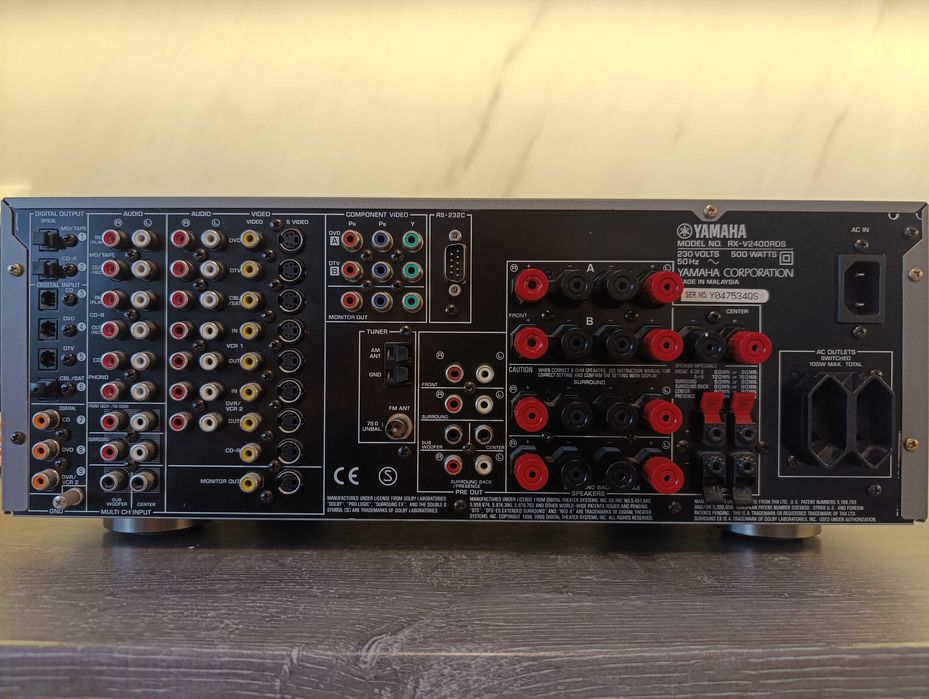 Ресийвъри 400w Yamaha dsp-a3090 и rx-v2400drs