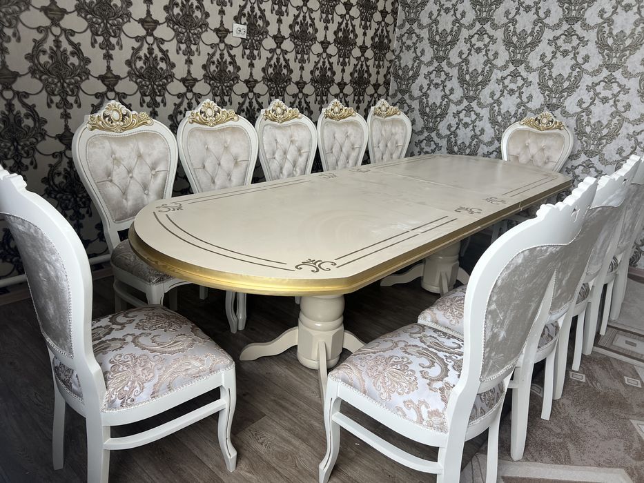 Стол и стулья комплект цех