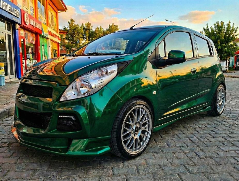 Tuning bamper Spark. Тюнингований бампер Спарка с обвесом