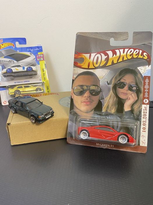 Персонализирана количка Hot wheels