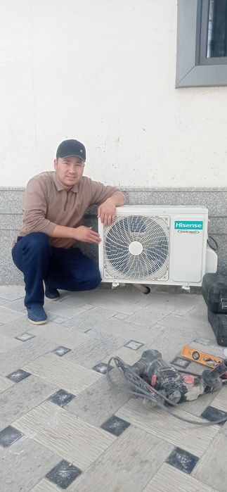 Konditsaner o'rnatish Установка ремонт