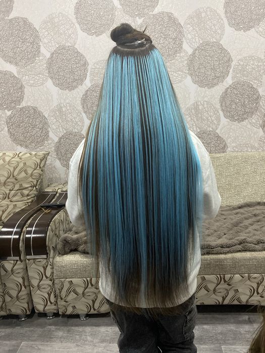 Наращивание ресниц и волос