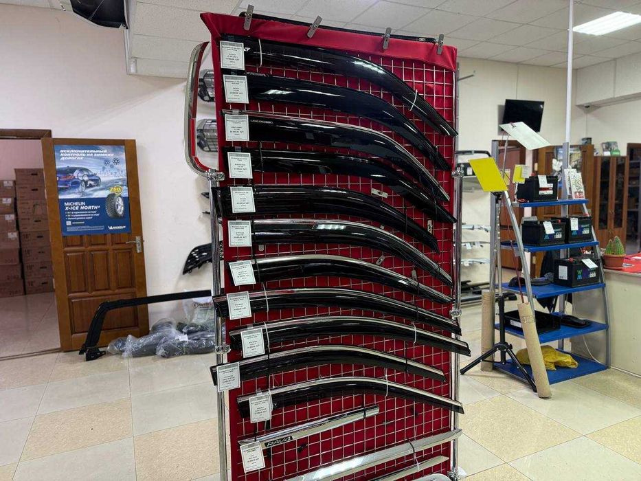 Дефлекторы окон (ветровики)