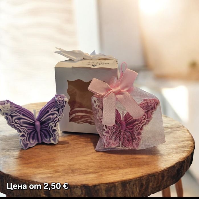 Свещи от соев восък