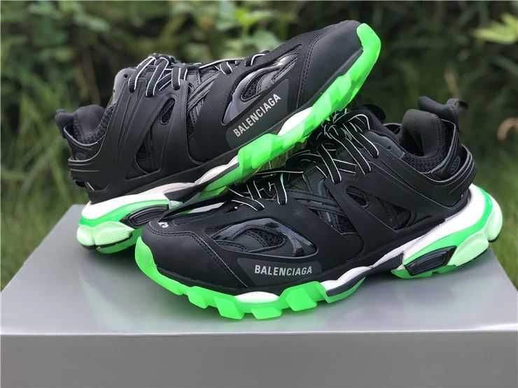 Balenciaga Track Sneaker "Black/Neon Green"
