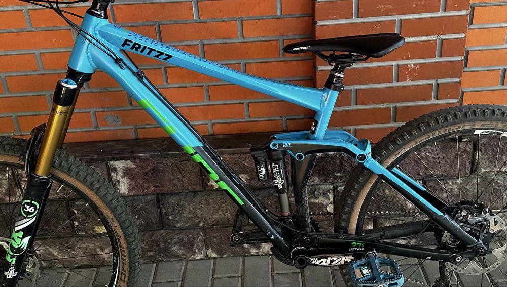 Cube Fritzz 180 HPA Race Рама с амортом и шатунами