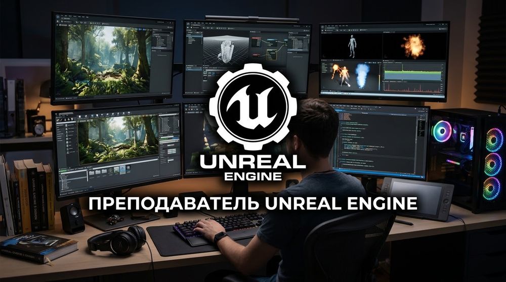 Преподаватель Unreal Engine 5, Разработка игр