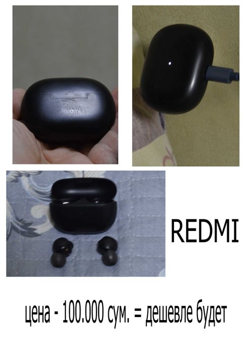 o'zbek tilini bilmayman - AIR PODS (смотрите фото, описание)