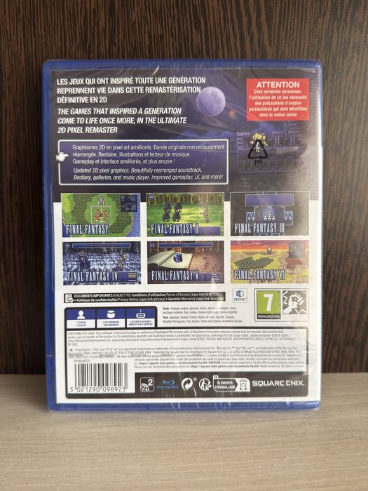 Final Fantasy I-VI Collection Anniversary Edition (PS4)