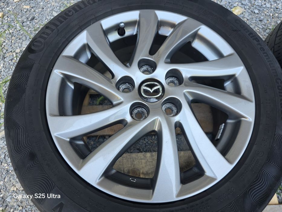 Лети джанти 16ки 5х114.3 Mazda + летни гуми 205/55/16