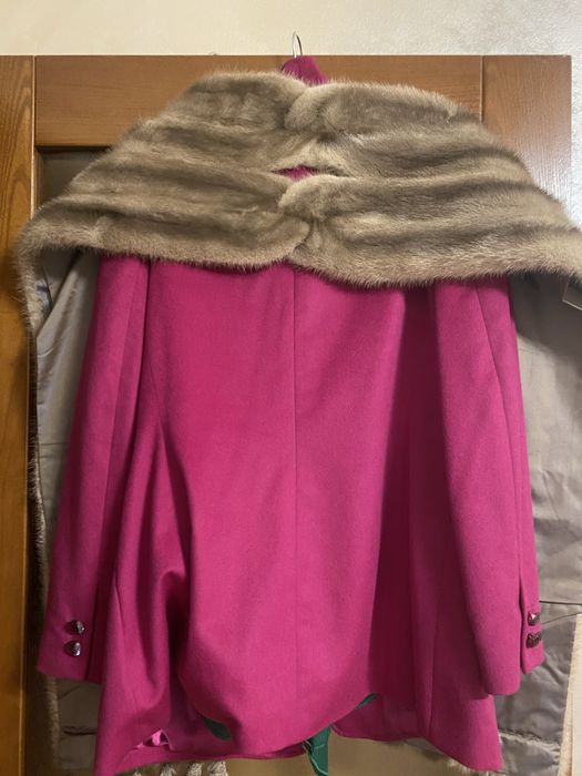 Capa vizon nurca eleganta de dimensiuni mari