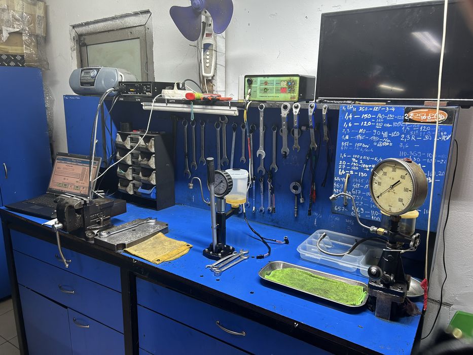 Reparatii injectoare pompe diagnoza