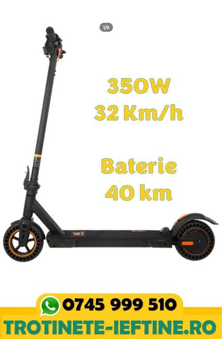 KuKirin S1 Max 2025, Ecran Nou, Roata 8 Inch, Franare eABS