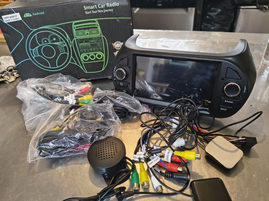 7" Навигация GPS Wifi за Fiat Fiorino Peugeot Bipper 2008-2017 Carplay